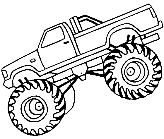 Coloriage Monster Truck #141367 (Transport) – Album De Coloriages tout Dessin A Colorier Monster Truck A Imprimer