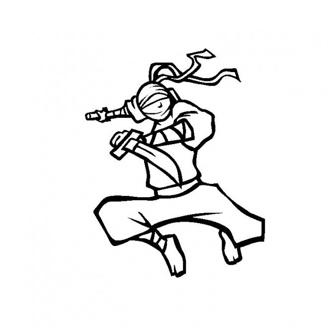 Coloriage Ninjago 5 Dessin Gratuit À Imprimer tout Coloriage En Ligne Ninja