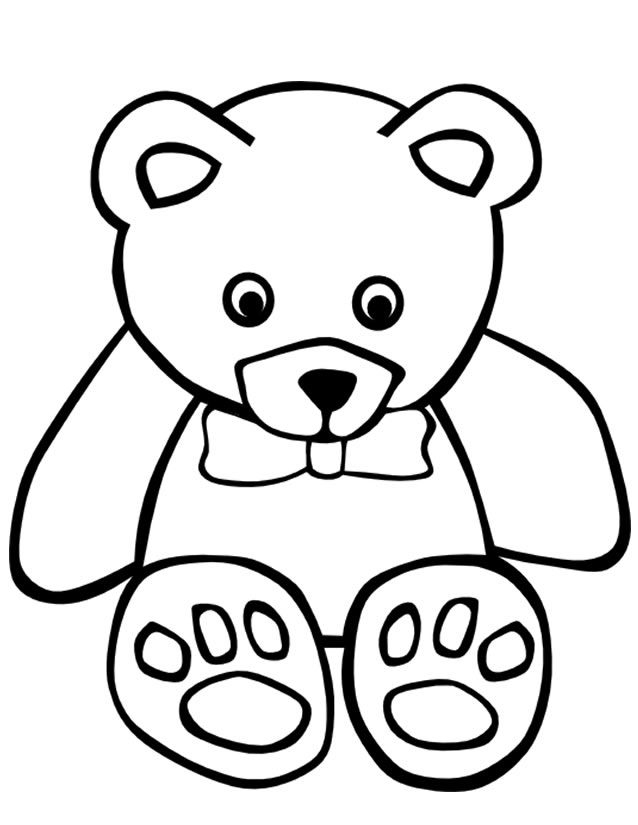 Coloriage Ours En Peluche A Imprimer – Pewter serapportantà Coloriage En Ligne Nounours