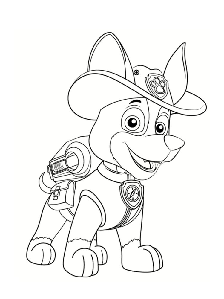 Coloriage Pat Patrouille : 30 Dessins À Imprimer Gratuitement pour Paw Patrol Dessin A Imprimer