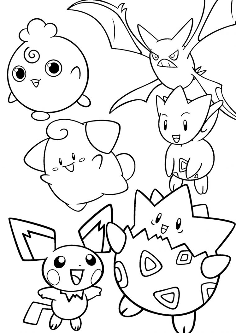 Coloriage Pokemon. 100 Meilleures Images Gratuitement Imprimer pour Coloriage Pokemon A Imprimer Gratuit