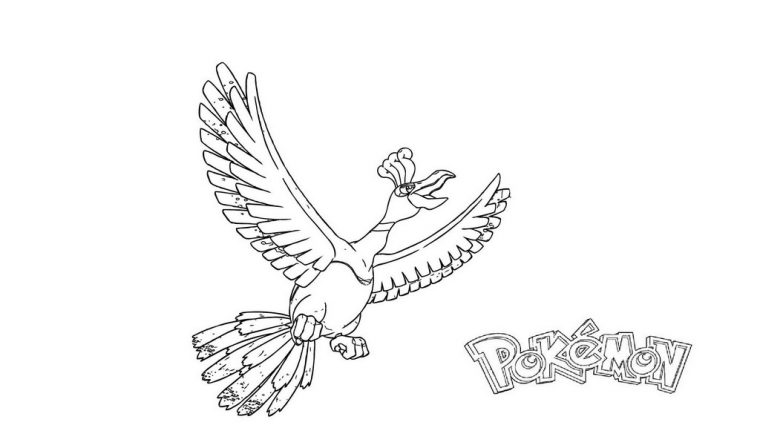 Coloriage Pokemon Ho Oh / Legendary Pokemon Colouring Pages Clip Art intérieur Dessin A Imprimer Du Pokacpon Raikou