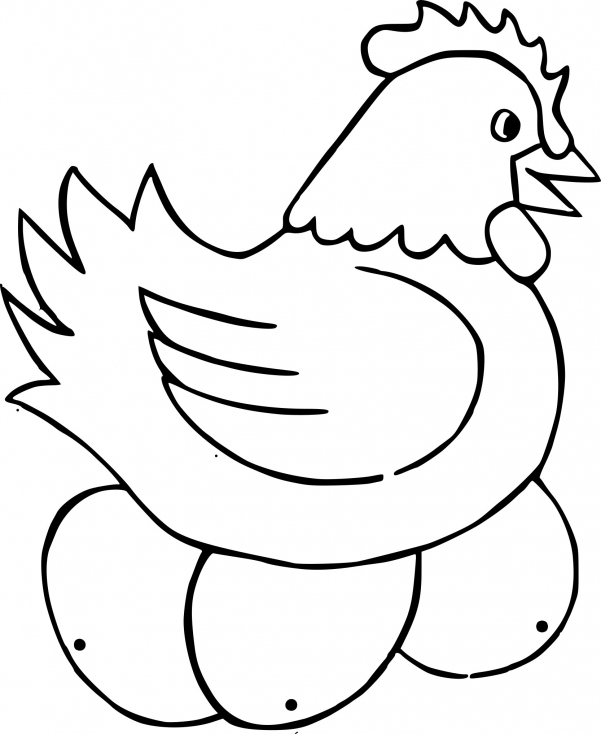 Coloriage Poule De Paques À Imprimer Sur Coloriage De destiné Dessin De Poule De Pa¢Ques