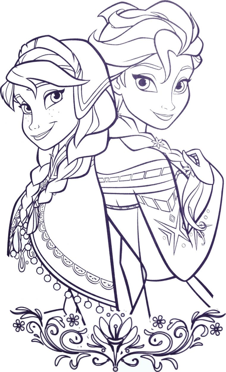 Coloriage Princesse Elsa encequiconcerne Dessin A Imprimer Disney