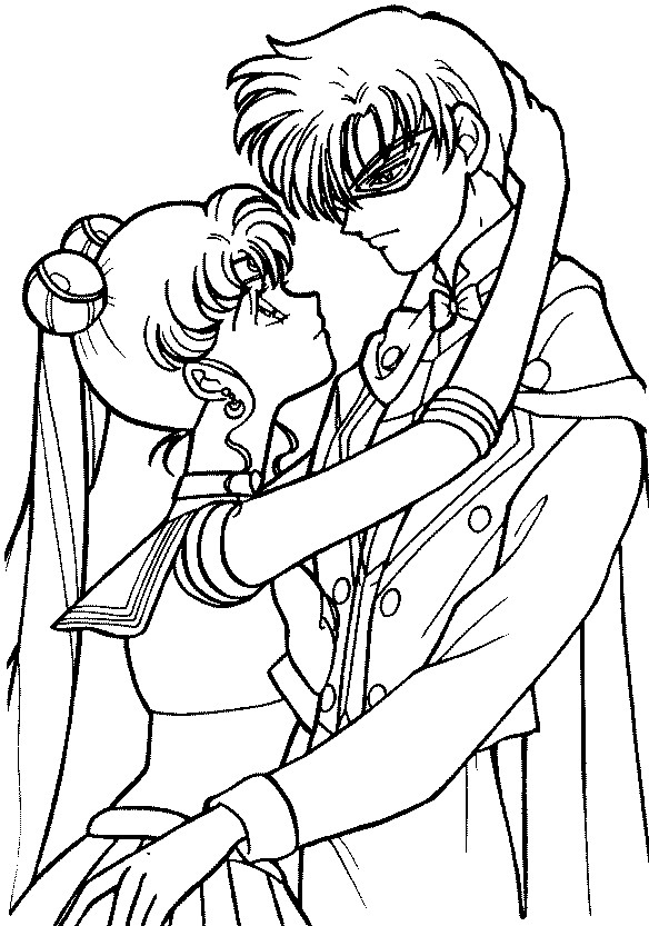 Coloriage Sailor Moon #50258 (Dessins Animés) – Album De Coloriages intérieur Dessin Sailor Jupiter A Colorier Et A Imprimer