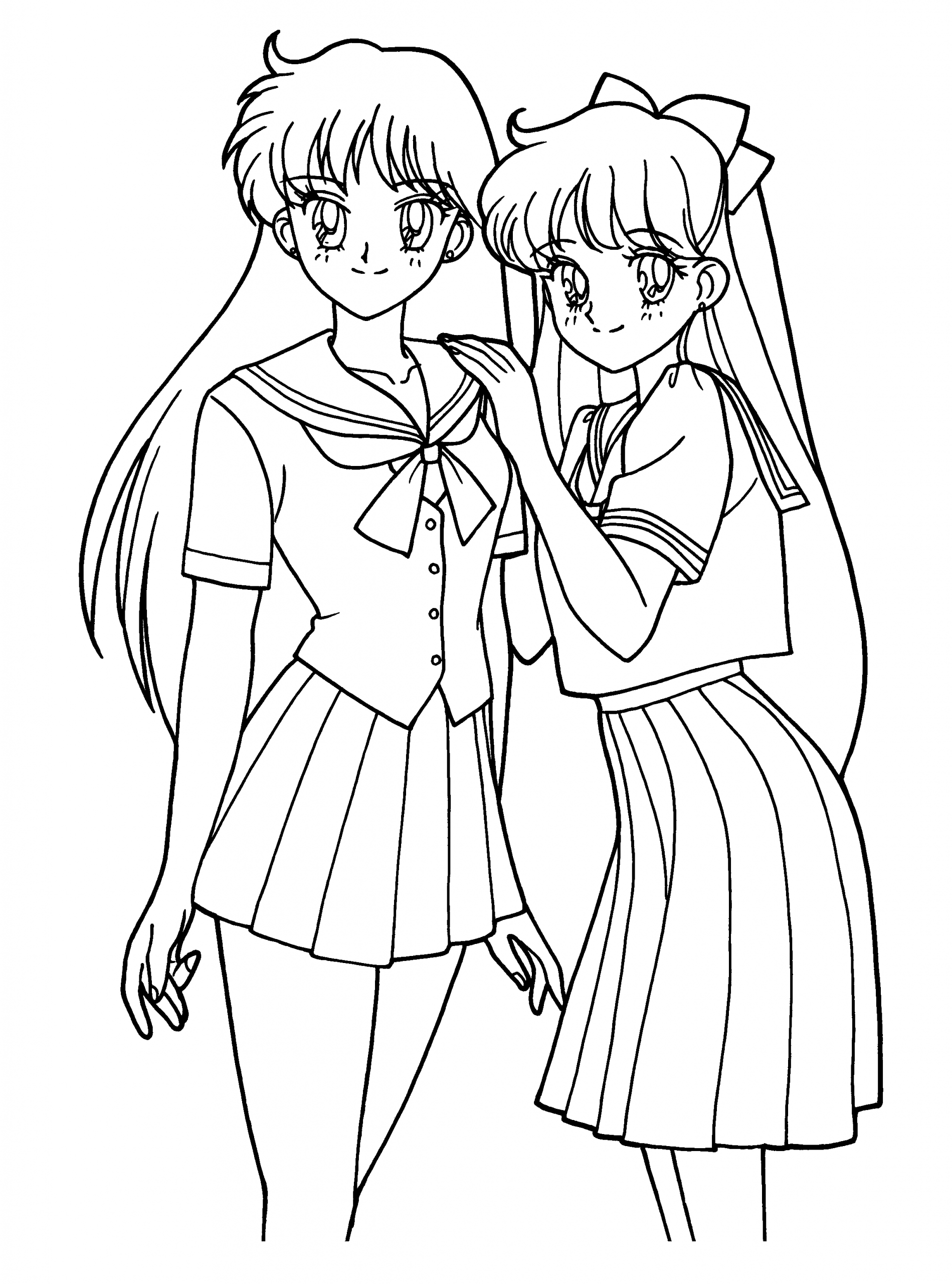 Coloriage Sailor Moon #50319 (Dessins Animés) - Album De Coloriages dedans Dessin Sailor Jupiter A Colorier Et A Imprimer