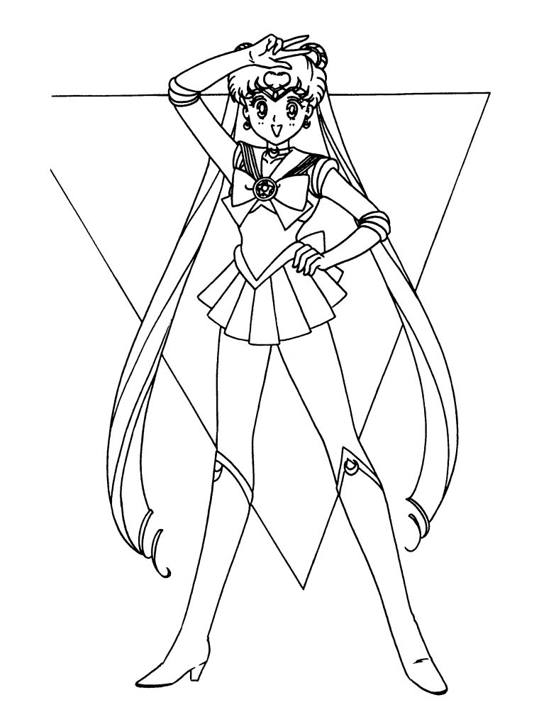 Coloriage Sailor Moon #50380 (Dessins Animés) – Album De Coloriages dedans Dessin Sailor Jupiter A Colorier Et A Imprimer