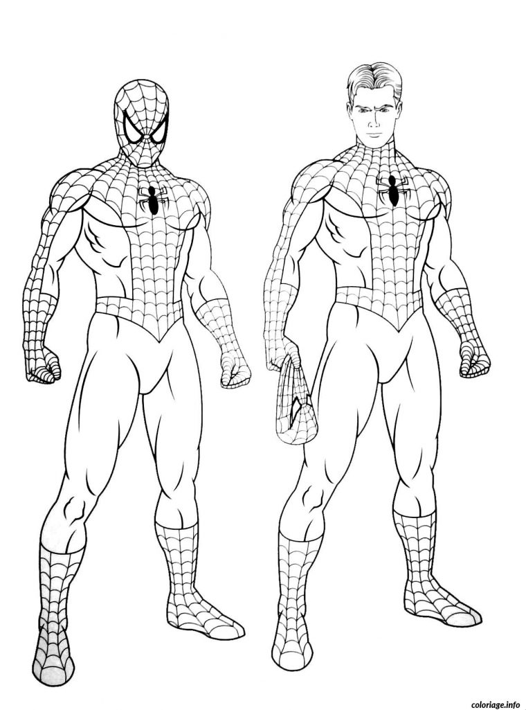 Coloriage Spiderman 224 Dessin Spiderman À Imprimer concernant Coloriage Dessin A Imprimer Gratuit