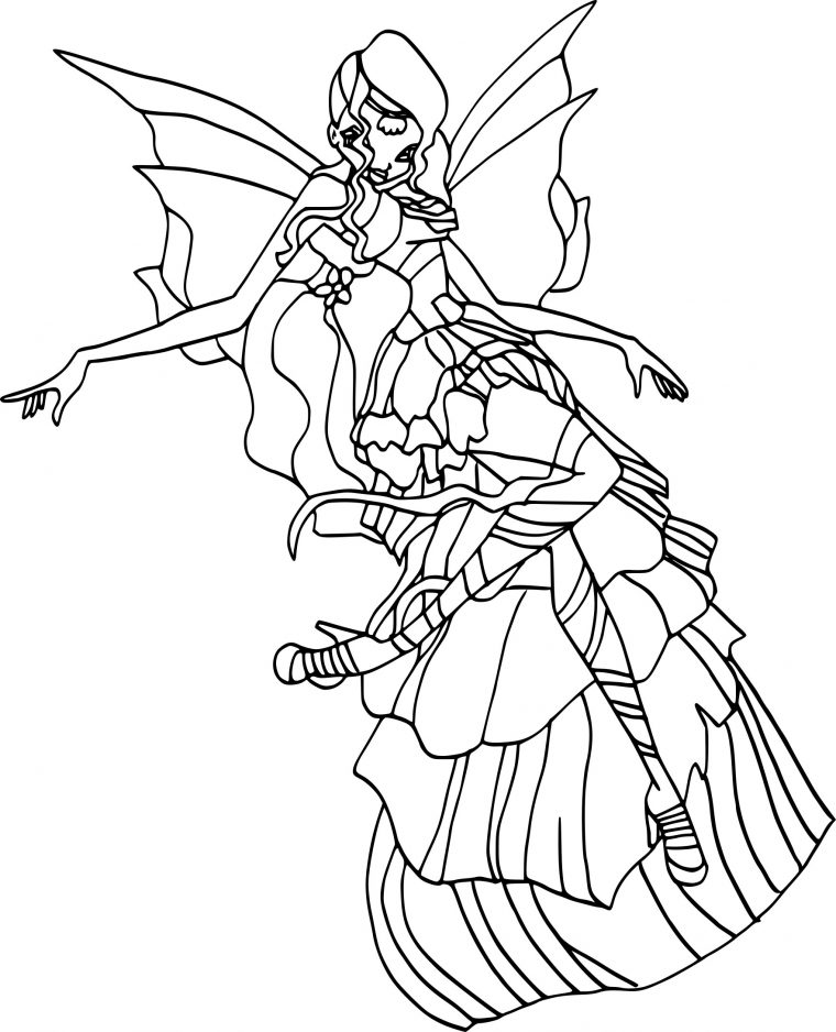 Coloriage Stella Harmonix À Imprimer concernant Dessin A Colorier Et A Imprimer Winx