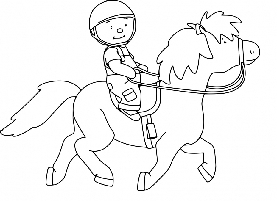 Coloriage Tchoupi Sur Un Poney À Imprimer Sur Coloriages encequiconcerne Dessin A Colorier A Imprimer Tchoupi