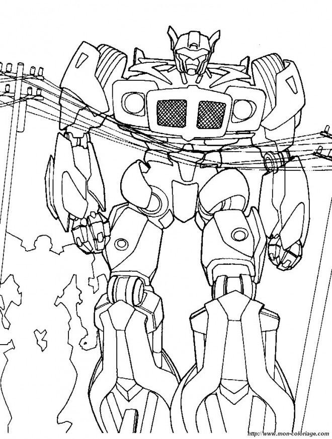 Coloriage Transformers En Ligne Dessin Gratuit À Imprimer dedans Dessin A Colorier A Imprimer Transformers