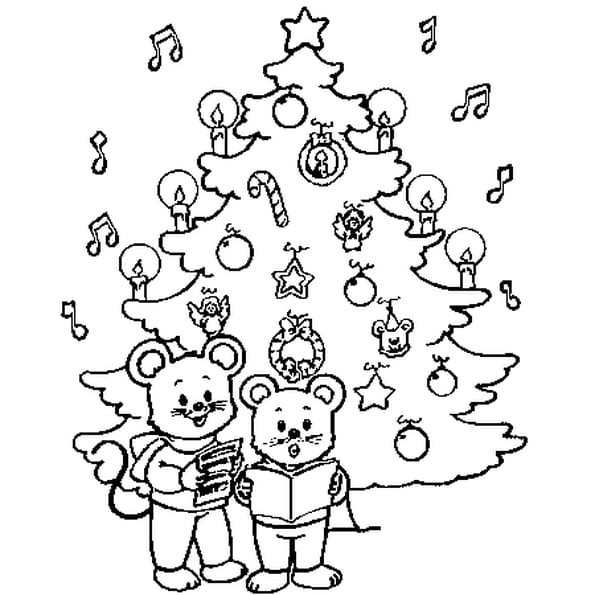 Coloriage Un Sapin Noël En Ligne Gratuit À Imprimer destiné Coloriage En Ligne Noel Gratuit