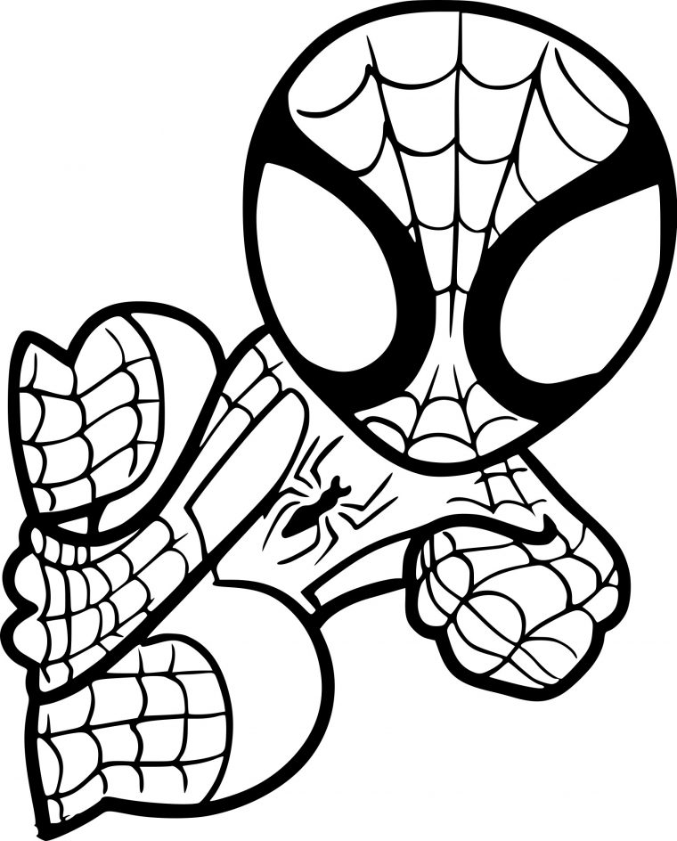 Coloriages À Imprimer : Spiderman, Numéro : 98Bca98C concernant Dessin A Colorier Facile Gratuit