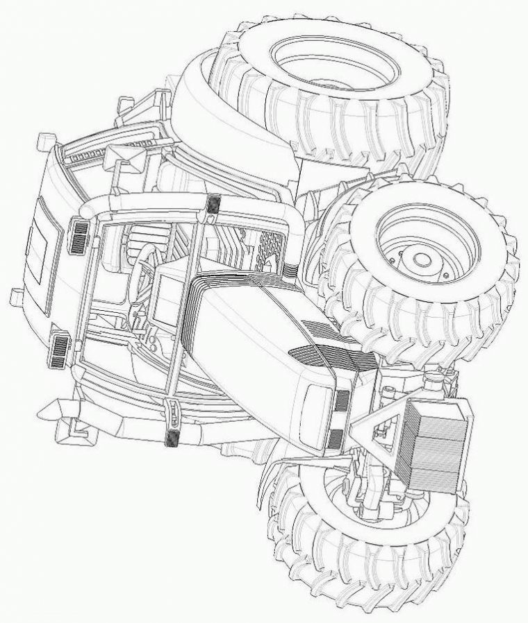 Coloriages À Imprimer : Tracteur, Numéro : 53749 serapportantà Dessin A Colorier A Imprimer Tracteur