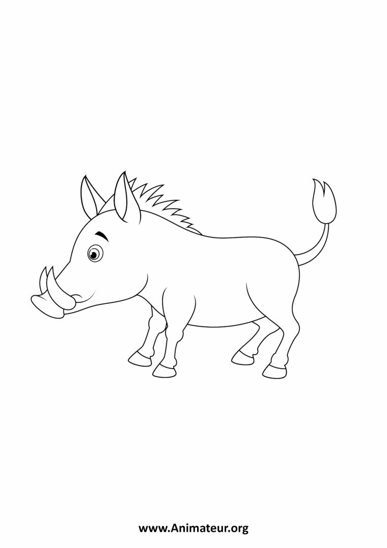 Coloriages D'Animaux À Imprimer Gratuitement Pour Les Enfants pour Dessin Animaux Facile A Colorier