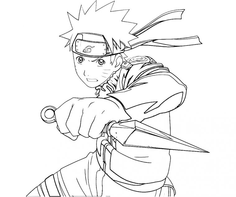 Coloriages Naruto A Imprimer Gratuit Sur Wonder-Day à Zabuza Coloriage