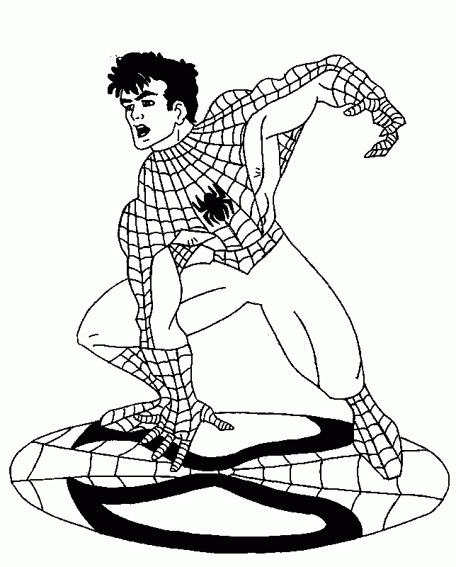 Dessin A Colorier Spiderman Gratuit intérieur Dessin A Colorier Gratuit A Imprimer Spiderman