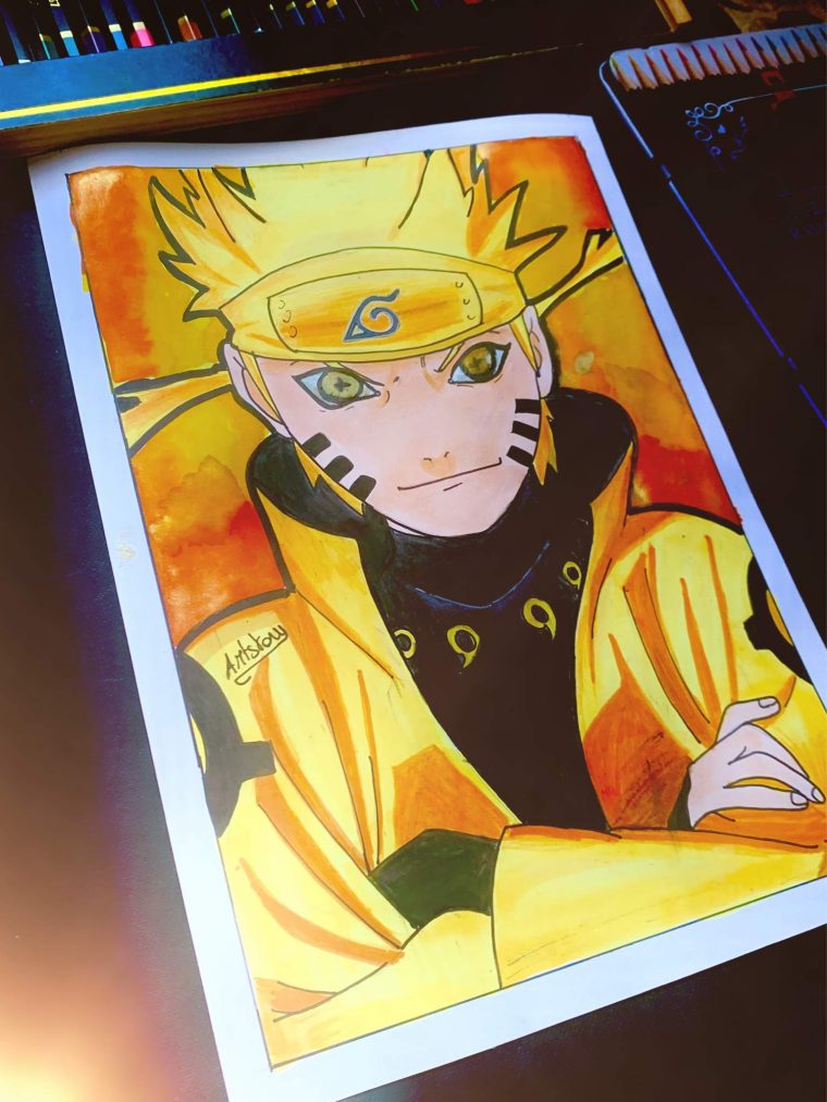 Dessin De Naruto En Mode Kurama 🤩 | Naruto & Boruto Fr Amino intérieur Dessin De Boruto