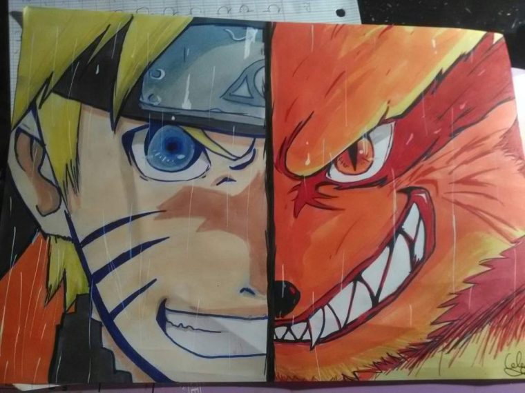 Dessin De Naruto Et Kyubi | Naruto & Boruto Fr Amino serapportantà Dessin De Boruto