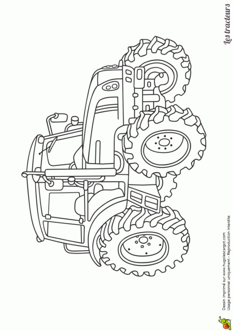 Dessin De Tracteur Fendt A Imprimer avec Dessin De Tracteur A Colorier Et A Imprimer