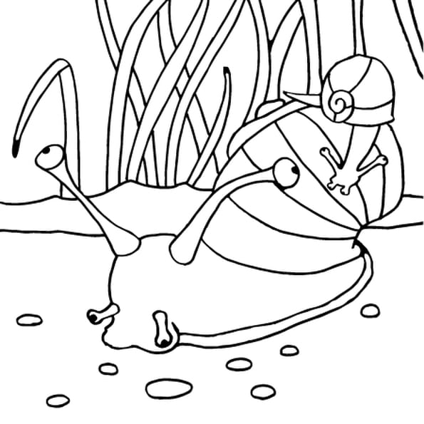 Dessin Hugo L'Escargot Gratuit : Coloriage Nourriture Kawaii En Ligne avec Hugo L&#039;Escargot En Ligne Gratuit