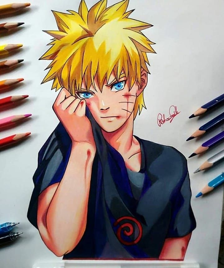 Dessin Manga Naruto – Dessin Facile Couleur à Naruto Dessin Facile