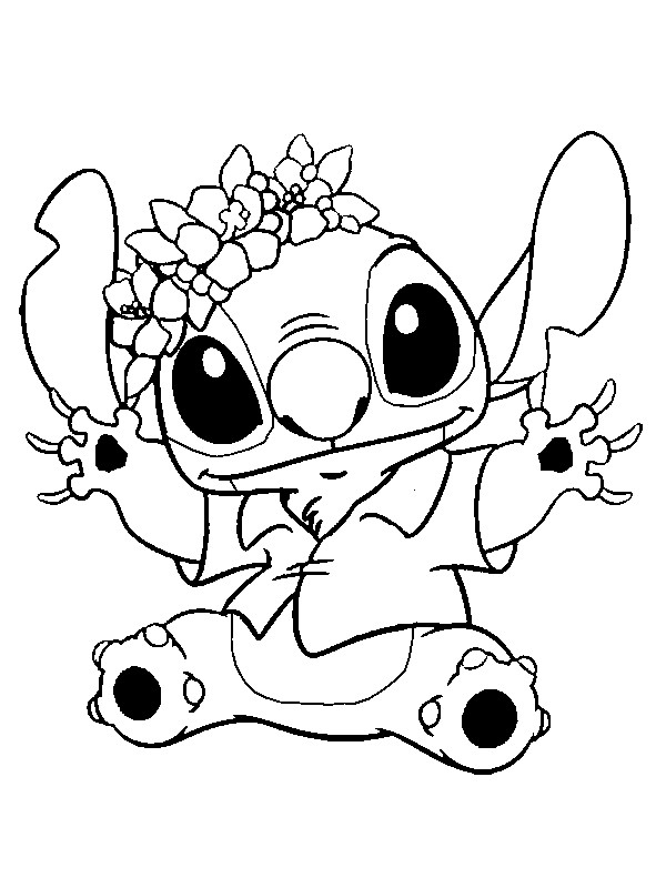 Dessin Stitch Gratuit : 20 Supers Dessins À Imprimer dedans Dessin De Stitch A Colorier Et A Imprimer