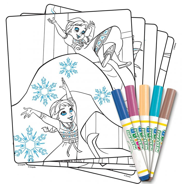 Disney Frozen : Coloriage Magique – Jeux Et Jouets Crayola – Avenue Des dedans Coloriage Magique 5-6 Ans