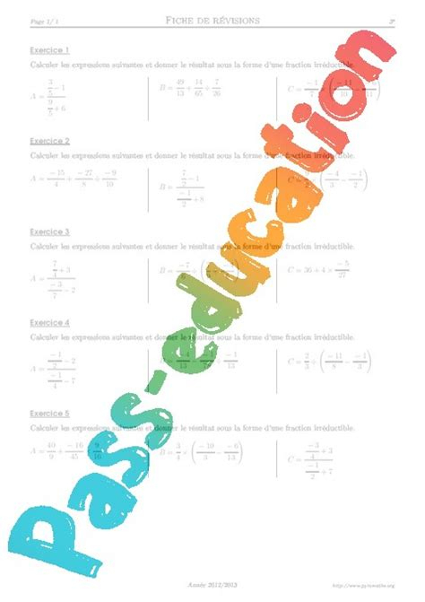 Diversité Et Unité Des Êtres Humains Svt 3Ème Exercices, Exercices destiné Fiche Sciences Remacdiatiion Pdf