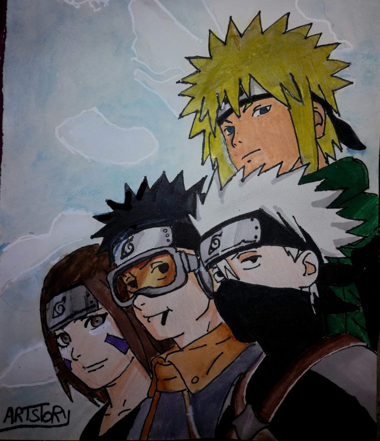 🖌Dessin De L'Équipe De Minato🖌 | Naruto & Boruto Fr Amino dedans Dessin De Boruto