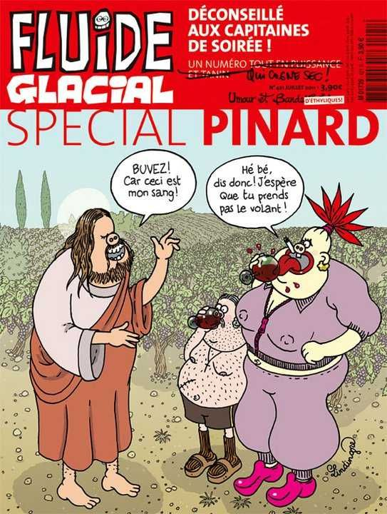 Fluide Glacial - N° 421 - Juillet 2011 - Couverture : Lindingre intérieur Dessins De Hugot