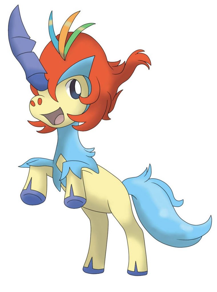 Keldeo : Coloriage Keldeo Pokemon À Imprimer Et Colorier destiné Pokemon En Couleur A Imprimer