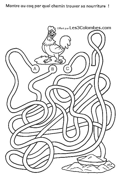 Labyrinthe A Imprimer 35 - Coloriage En Ligne Gratuit Pour Enfant serapportantà Activité De Coloriage En Ligne