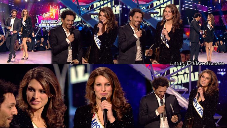 Laury Thilleman Aux Nrj Music Awards 2011 | Laury Thilleman destiné Comment Sa Ecrie Hello En Francais