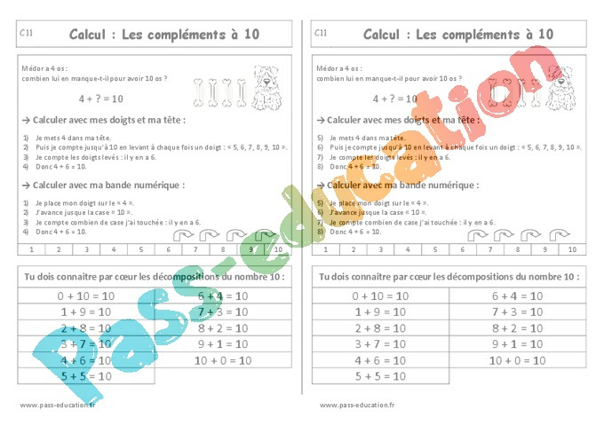 Leçon, Trace Écrite Numération : Cp – Cycle 2 – Pass Education à Coloriage Nombre Pair Et Impair