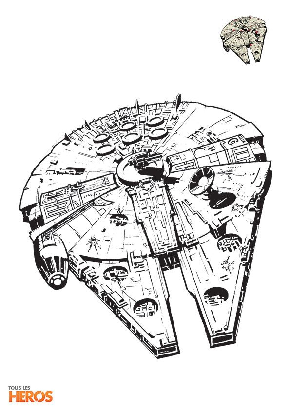 Les 25 Meilleures Idées De La Catégorie Coloriage De Star Wars Sur intérieur Vaisseau Starwar A Dessine