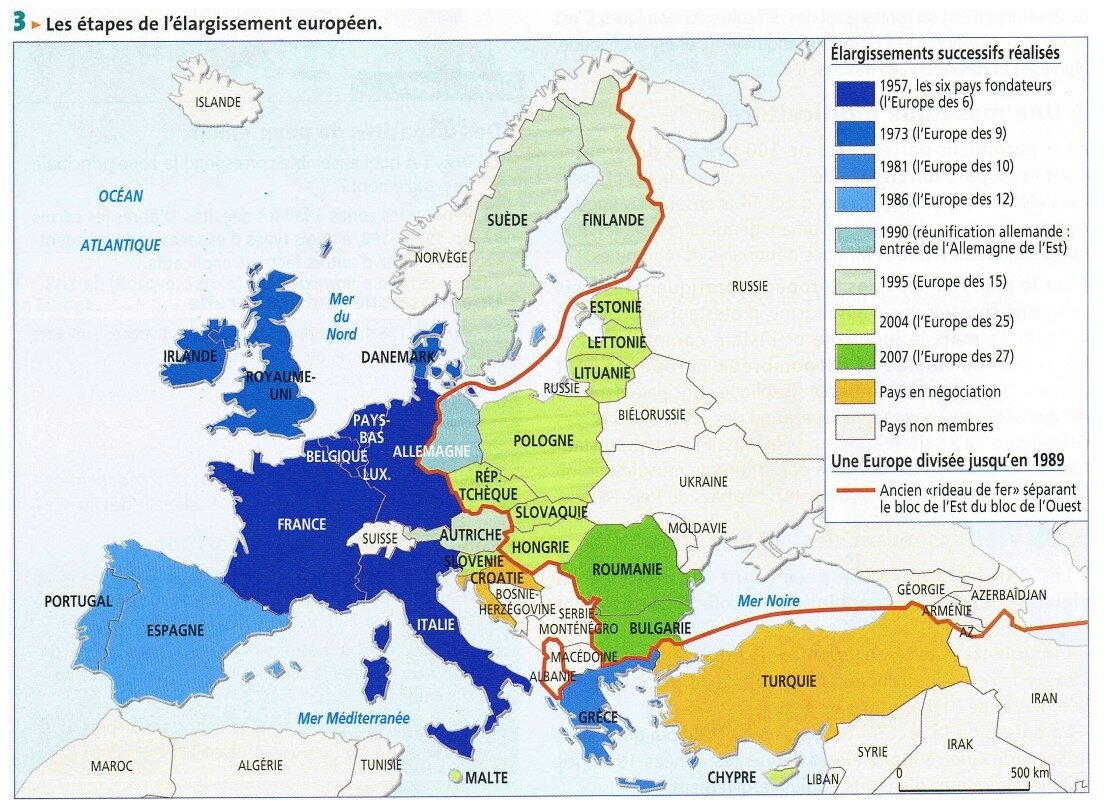 L'Europe ! Pour Quelle Europe ?.. - Ecologie Vraie Et Réelle.. tout Carte Vierge A Completer Construction Union Europeenne