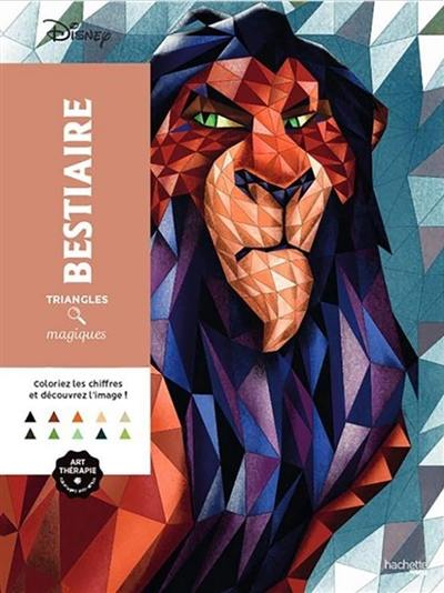 Livre : Bestiaire Écrit Par Walt Disney Company – Hachette Pratique destiné Coloriage Magique Quatrième