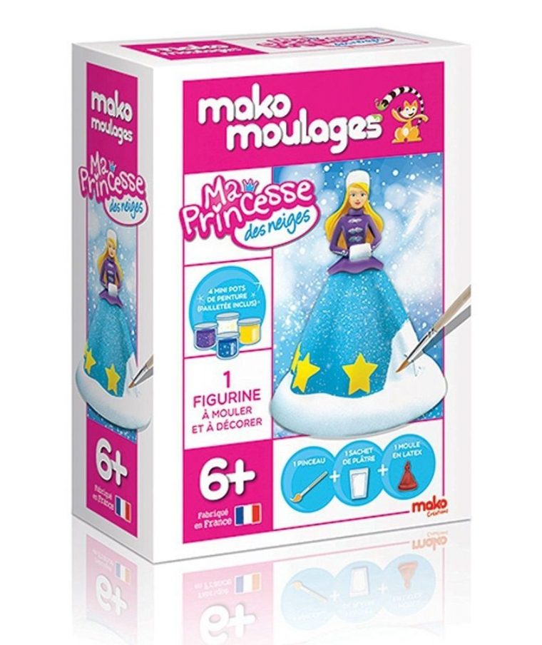 Mako Créations Mako Moulages - Ma Princesse Des Neiges | Rakuten pour Jeux Sira¨ne De Mako