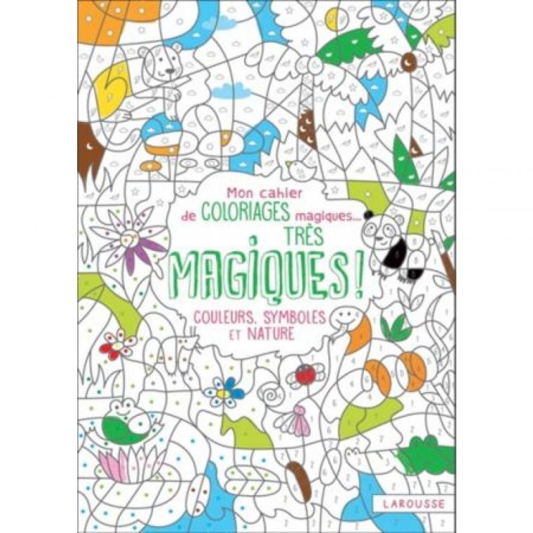 Mon Cahier De Coloriages Magiques Très Magiques ! – Couleurs pour Coloriage Magique 5-6 Ans