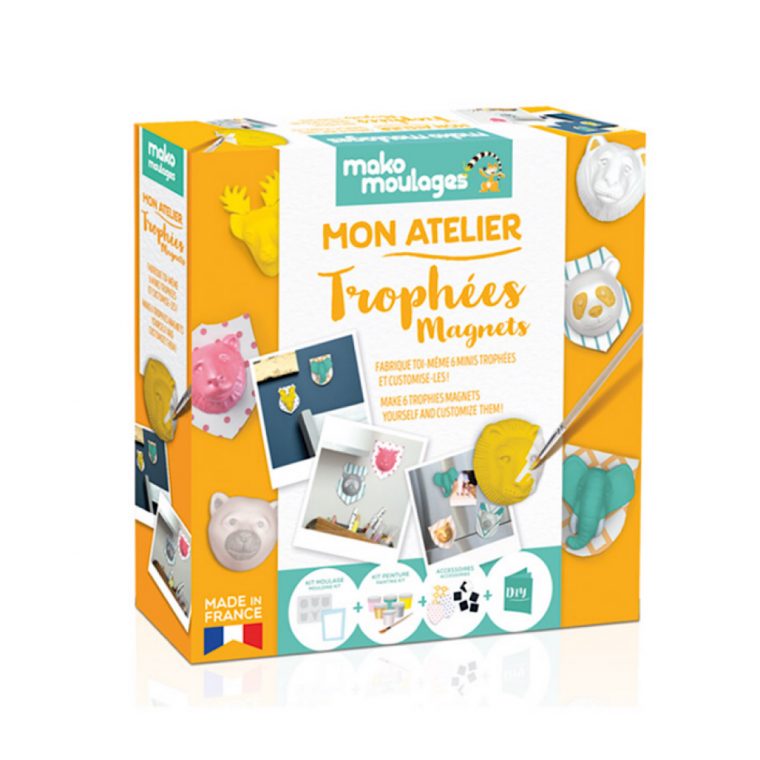 Moulage Mon Atelier Trophées Magnets – Mako Moulages – Little Menthe tout Jeux Sira¨ne De Mako