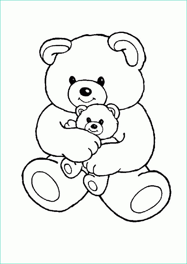 Nounours Dessin Élégant Galerie Dessin De Nounours 3 – Coloriage pour Coloriage En Ligne Nounours