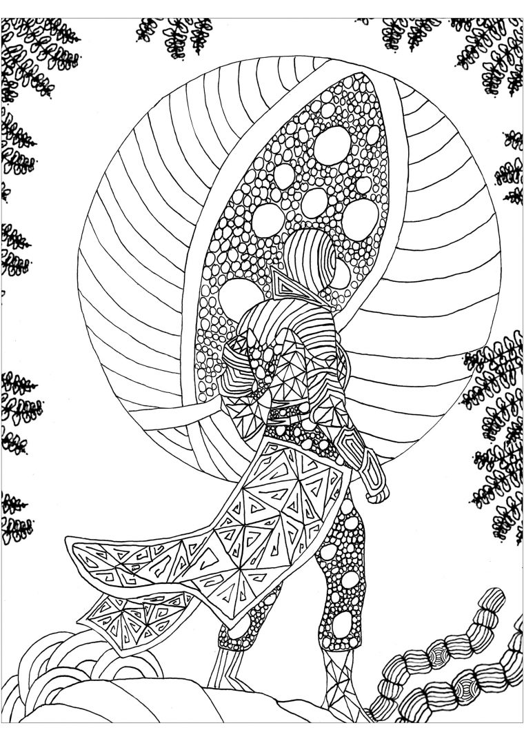 Nouveau Monde – Anti-Stress & Art-Thérapie – Coloriages Difficiles Pour intérieur Coloriage Mandala Jungle A Imprimer