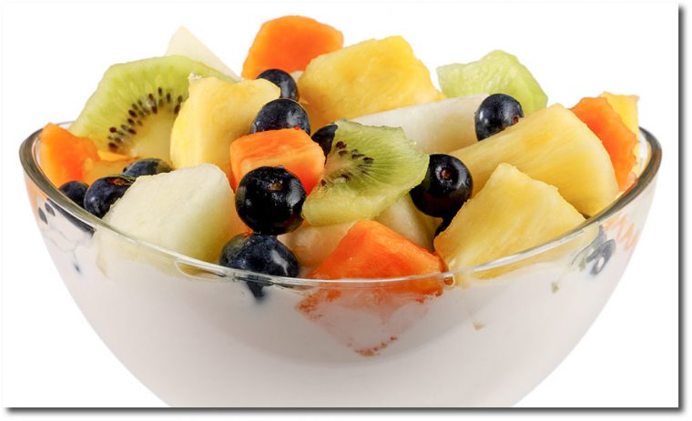 Obst Salat Mit Quark Creme Rezept serapportantà Obst Mit Y