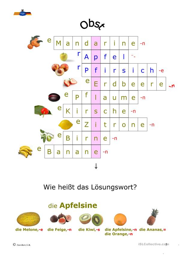 Obst Und Gemüse | Obst Und Gemüse, Worte Schreiben, Obst avec Obst Und Gemause Grundschule Ideenreise