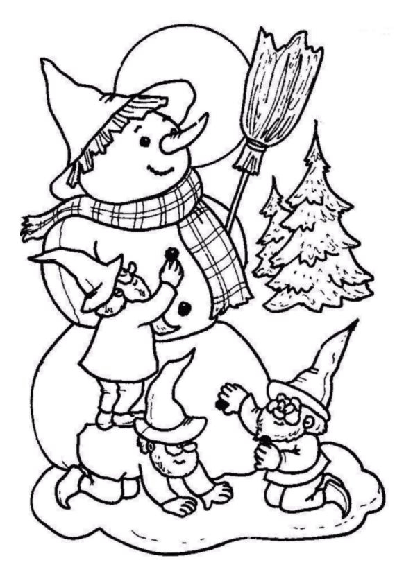 , Page 45 Sur 46 Sur Hugolescargot | Coloriage Bonhomme De Neige dedans Hugo L&#039;Escargot Bonhomme De Neige