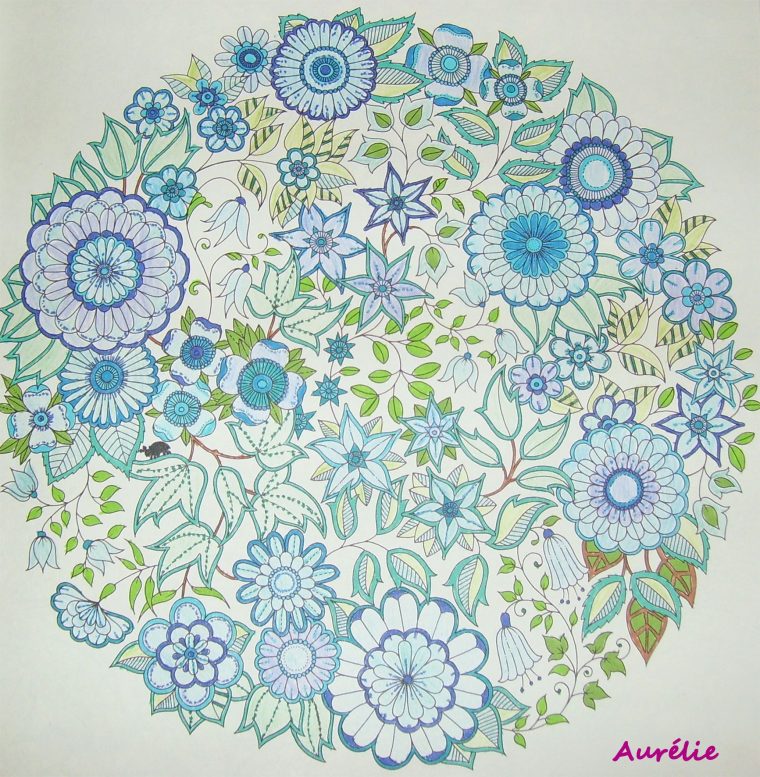 Page 5 | Jardin Secret, Coloriage, Jardins concernant Mandala Jardin Coloriage