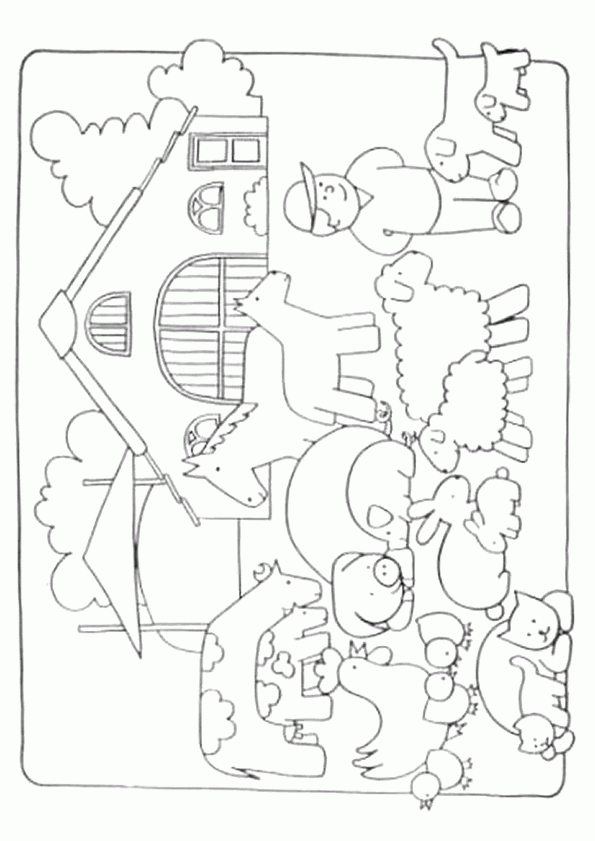 , Page 6 Sur 25 Sur Hugolescargot | Coloriage Animaux De La Ferme avec Coloriage Animaux Ferme À Imprimer