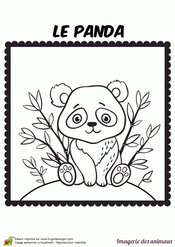 , Page 9 Sur 24 Sur Hugolescargot | Coloriage Animaux, Coloriage, Panda encequiconcerne Coloriage Animaux 9 Ans