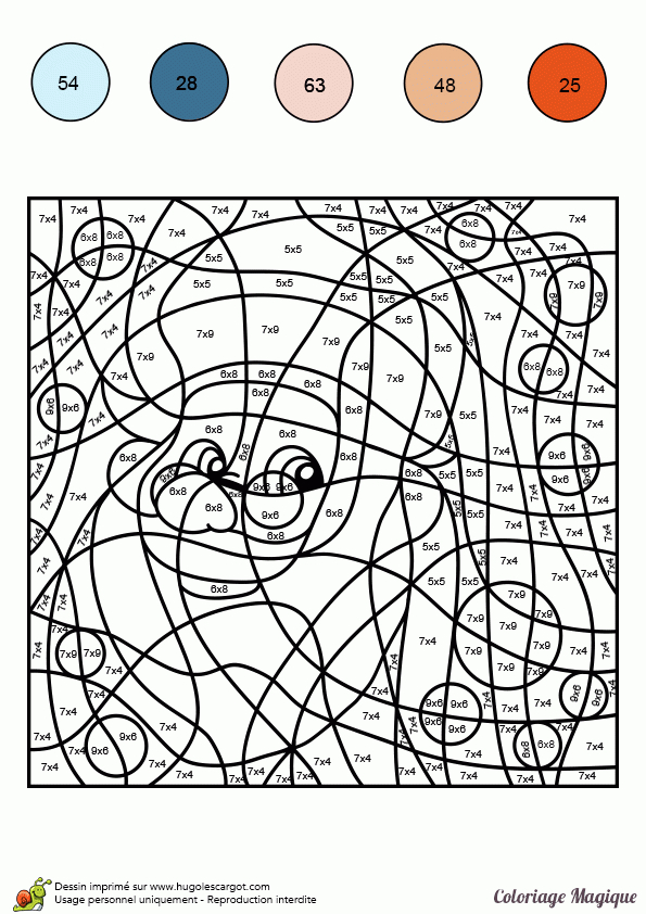 , Page 96 Sur 112 Sur Hugolescargot | Coloriage Magique Noel dedans Coloriage Magique Nombre 7